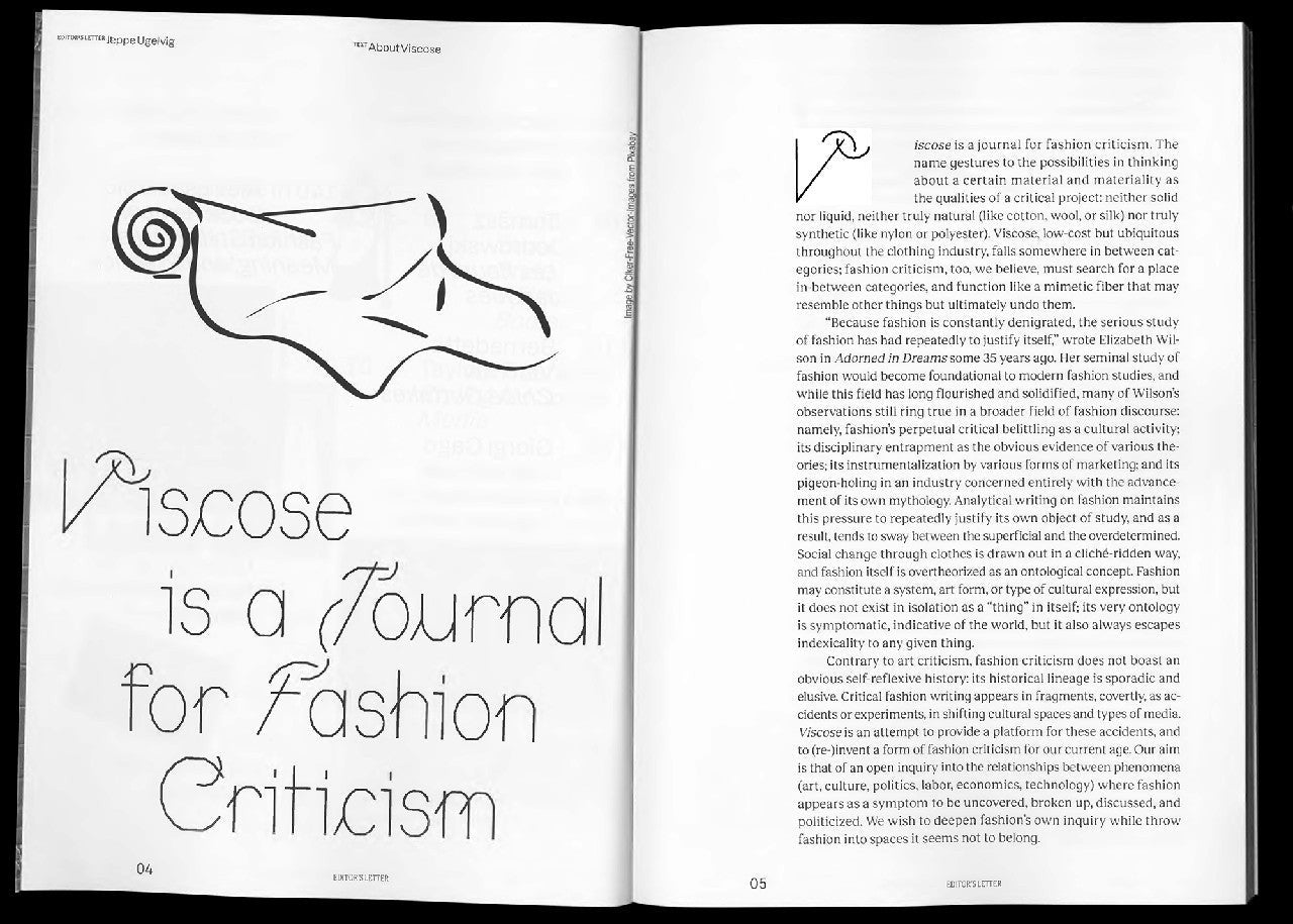Viscose Journal 01: STYLE