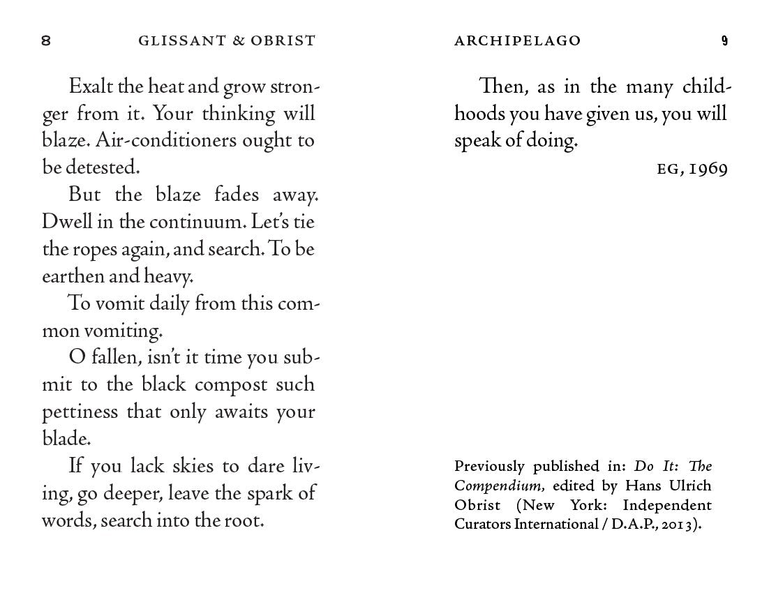 The Archipelago Conversations